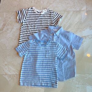 Janie and Jack Bundle of 3 shirts Sz 4/5